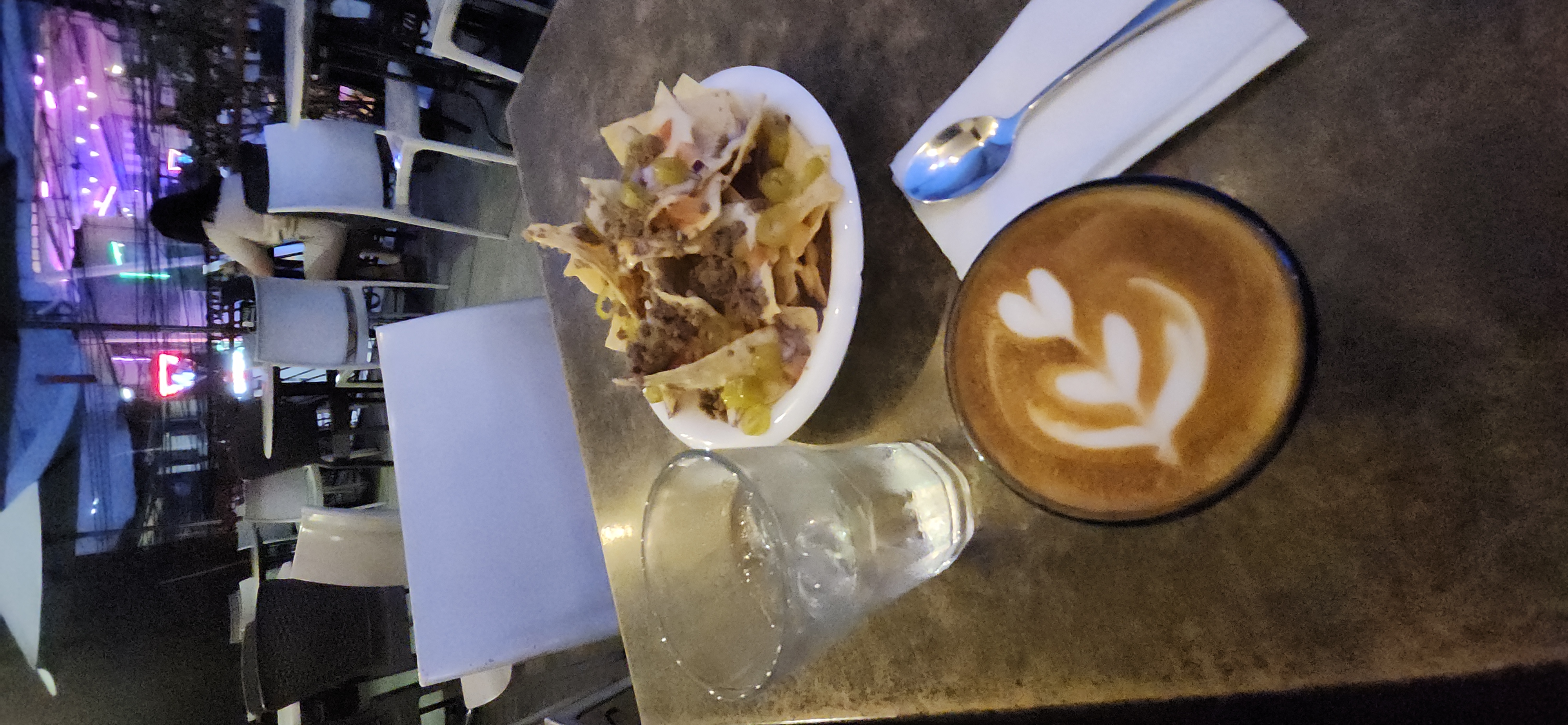 Flat White and Nachos